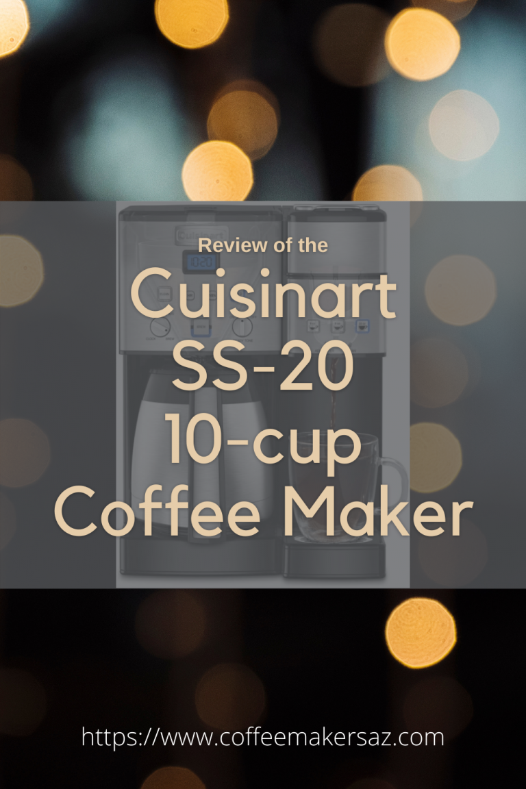 Cuisinart SS20 Coffee Center 10Cup Thermal SingleServe Brewer Review Coffee Makers AZ