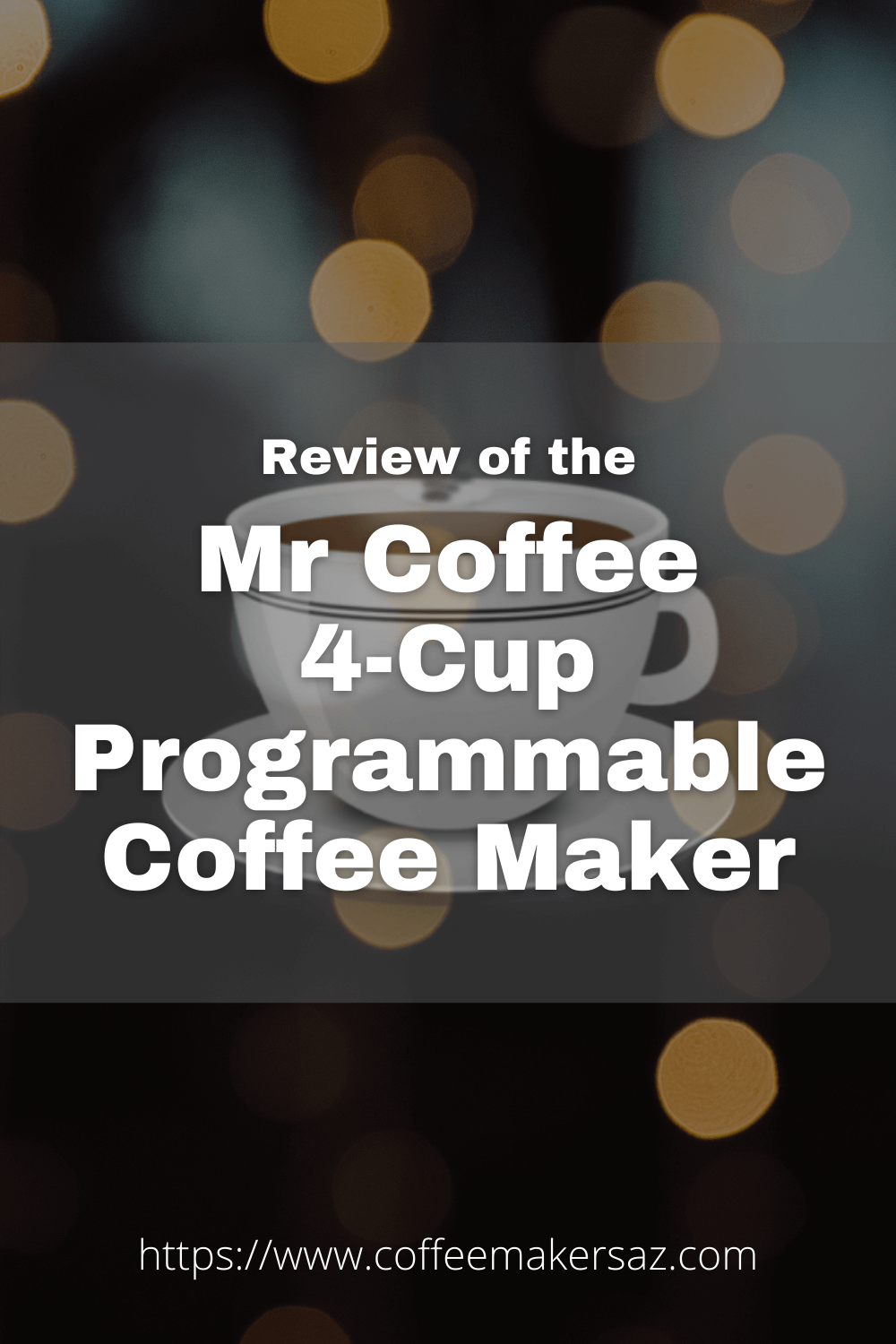 Mr. Coffee 4Cup Programmable Coffeemaker [Review]