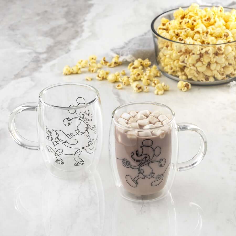 Mickey and Pluto Coffee Mugs